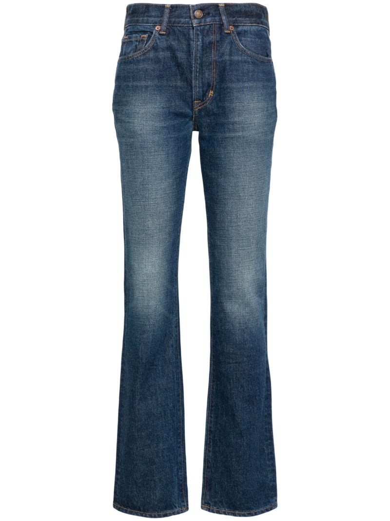 Blue Straight-legs Jeans