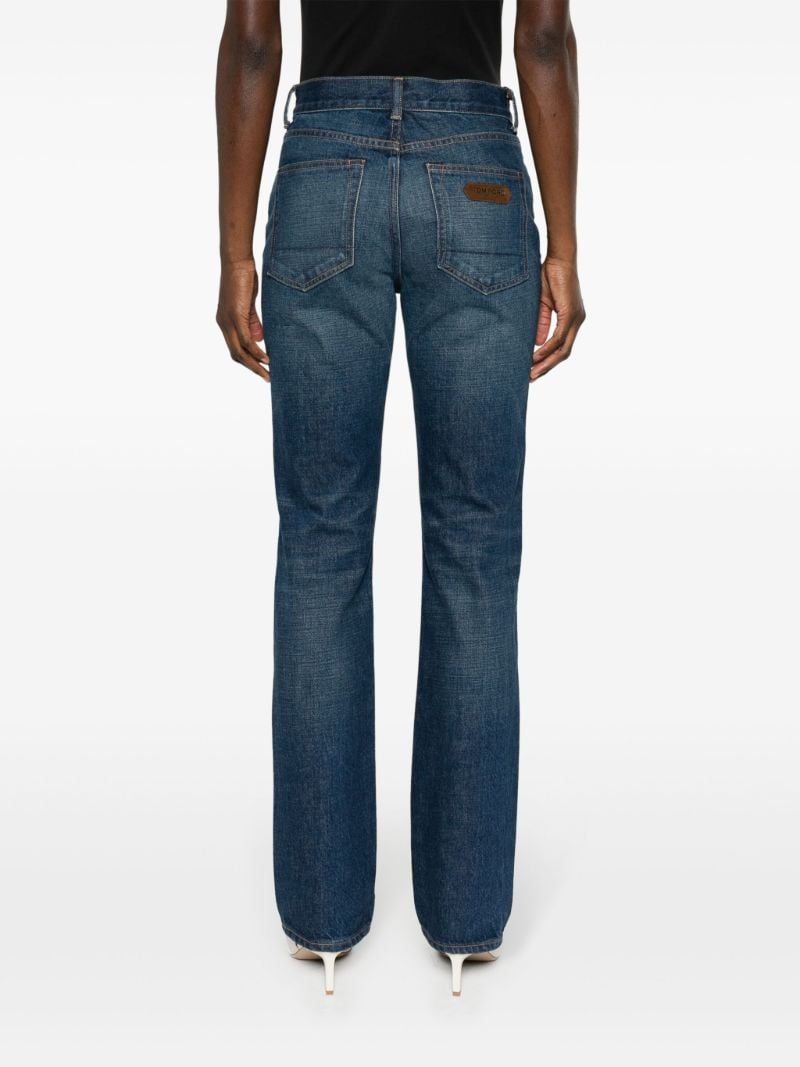 Blue Straight-legs Jeans
