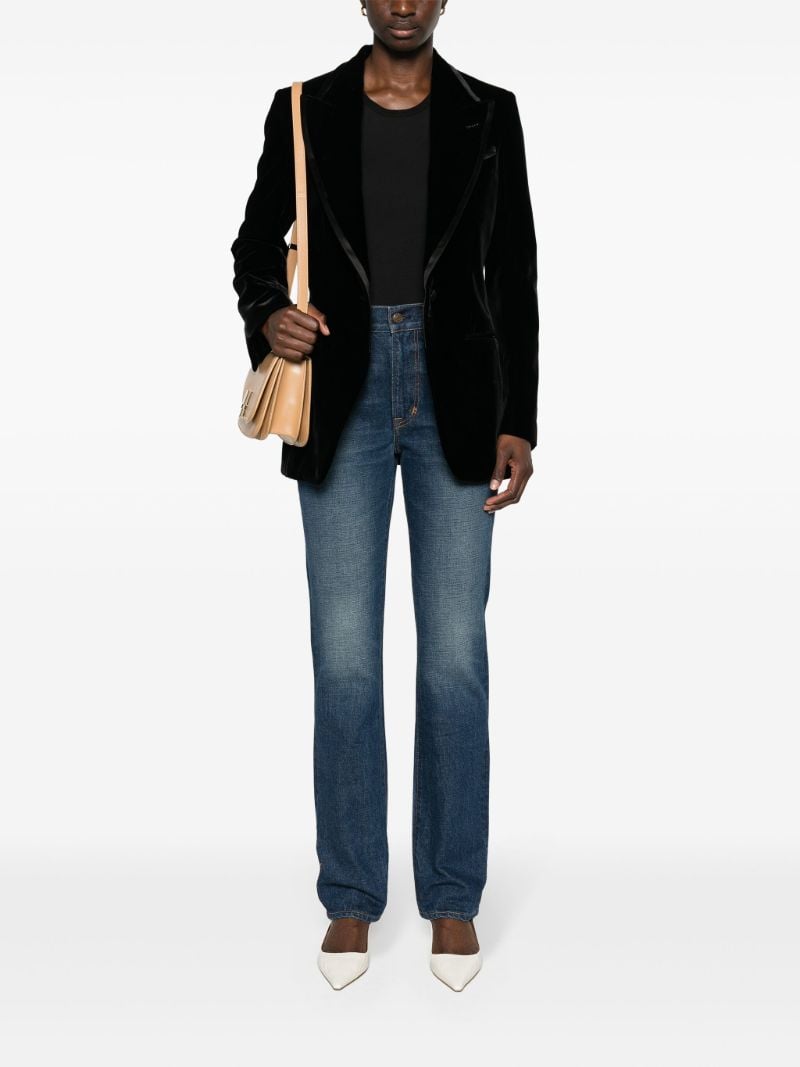 Blue Straight-legs Jeans
