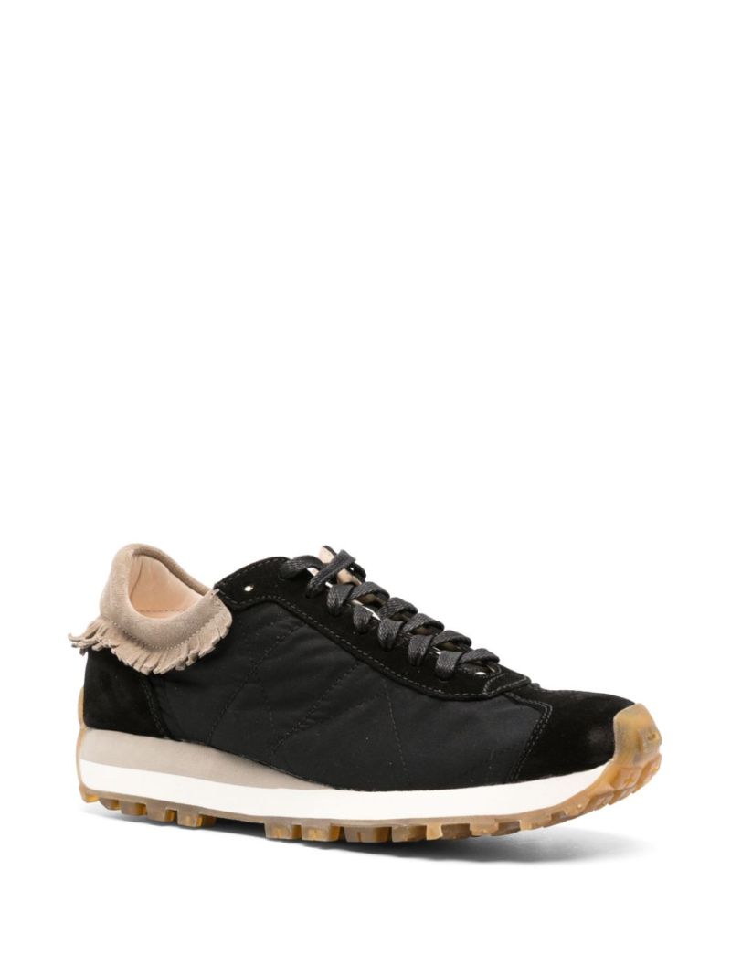 Black Walpi Fringed Sneakers