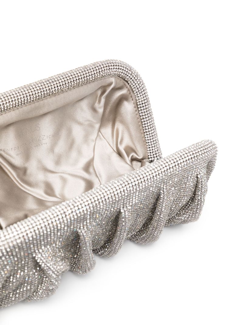 Silver-tone Venus La Grande Clutch Bag