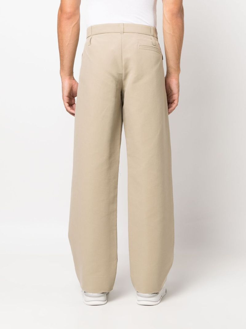 Neutral Le Pantalon Piccinni Straight-leg Trousers