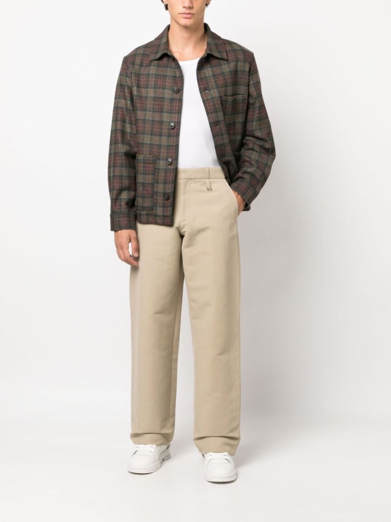 Neutral Le Pantalon Piccinni Straight-leg Trousers