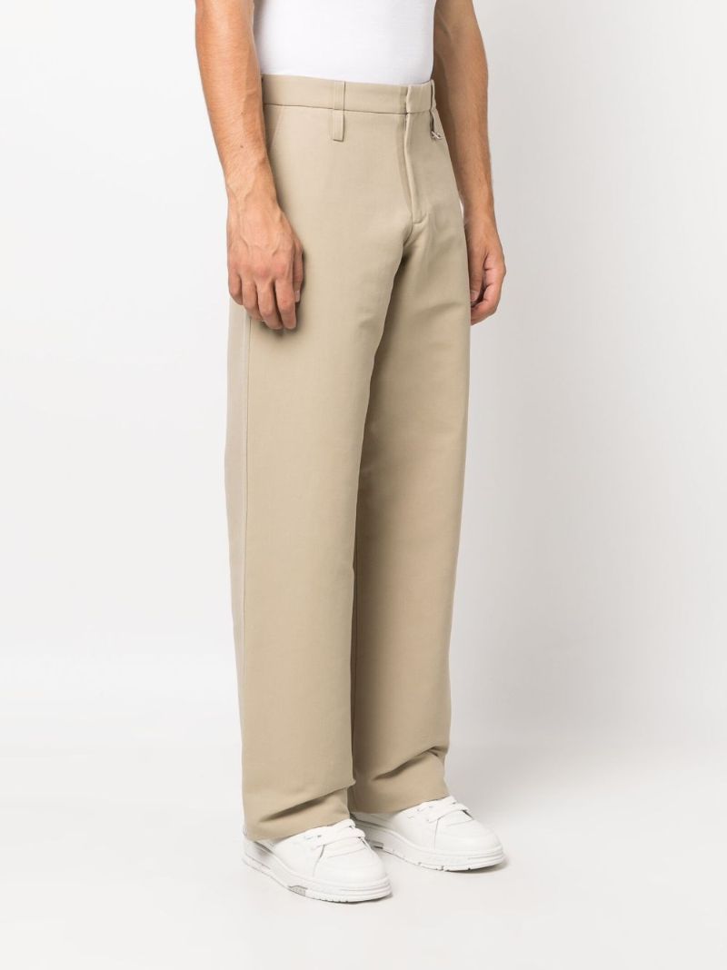 Neutral Le Pantalon Piccinni Straight-leg Trousers