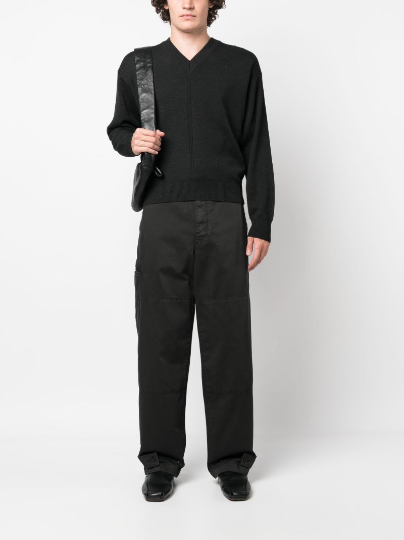 Grey Wool-blend Sweater