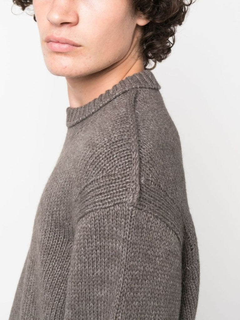 Grey Wool-blend Sweater