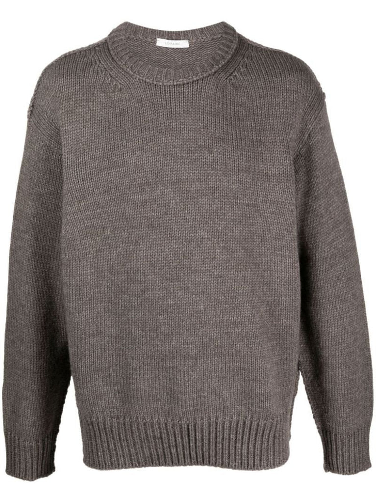 Grey Wool-blend Sweater