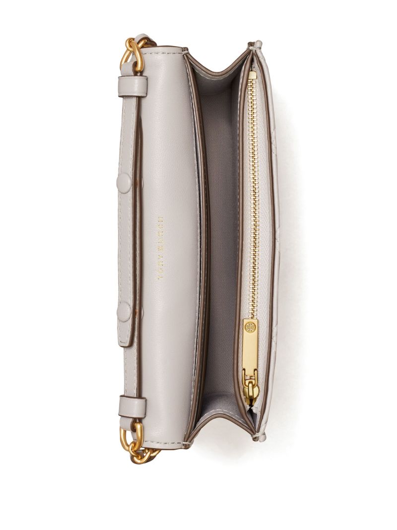 Grey Fleming Soft Chain Leather Wallet