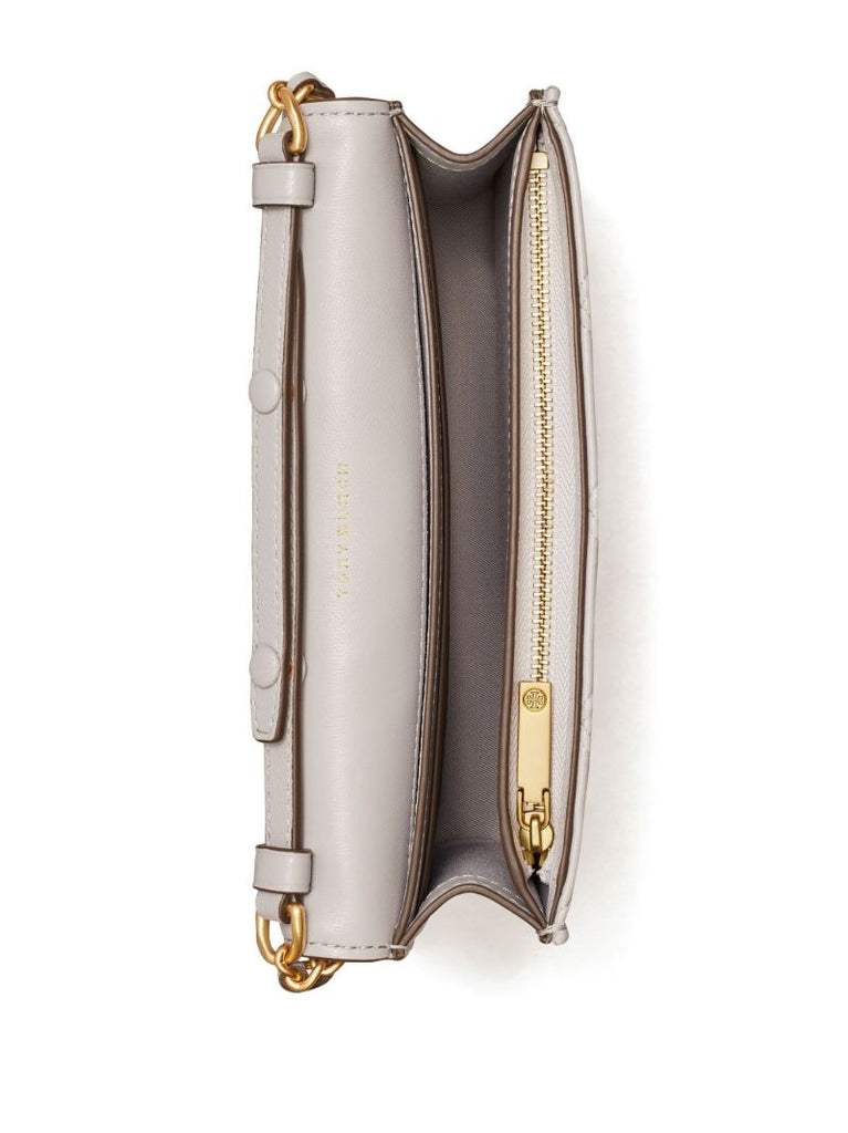 Grey Fleming Soft Chain Leather Wallet