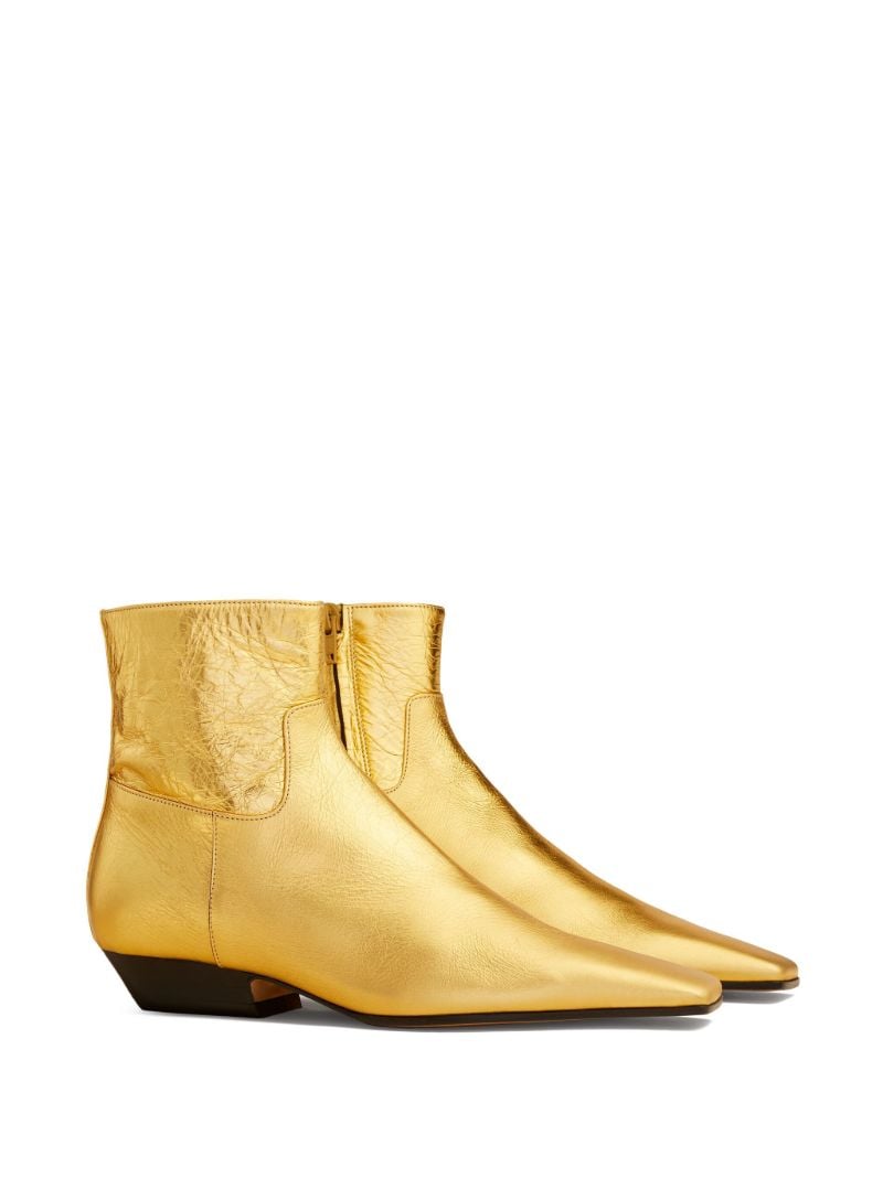 The Marfa 25mm Leather Ankle Boots