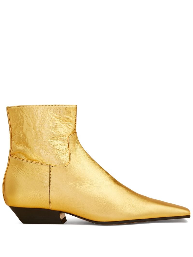 The Marfa 25mm Leather Ankle Boots