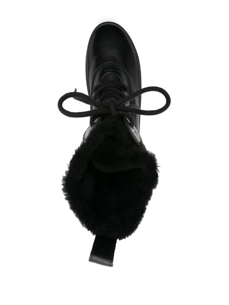 Black Hero Shearling-lined Winter Boots