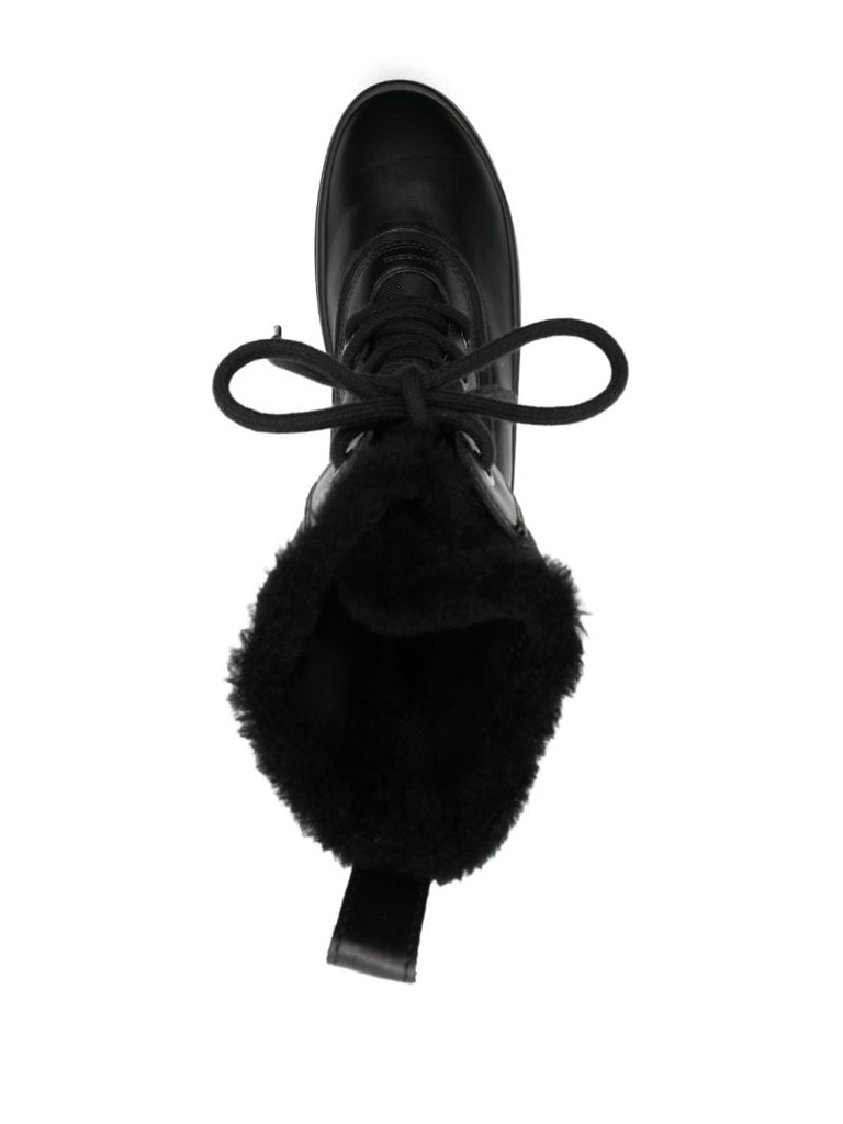 Black Hero Shearling-lined Winter Boots