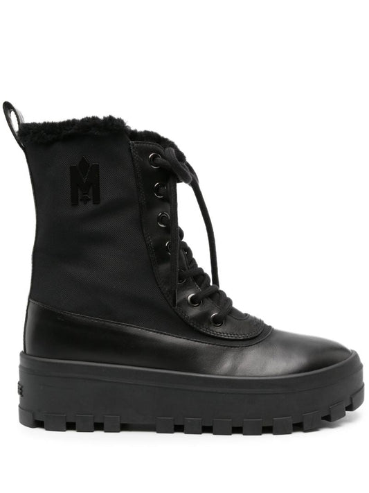 Black Hero Shearling-lined Winter Boots