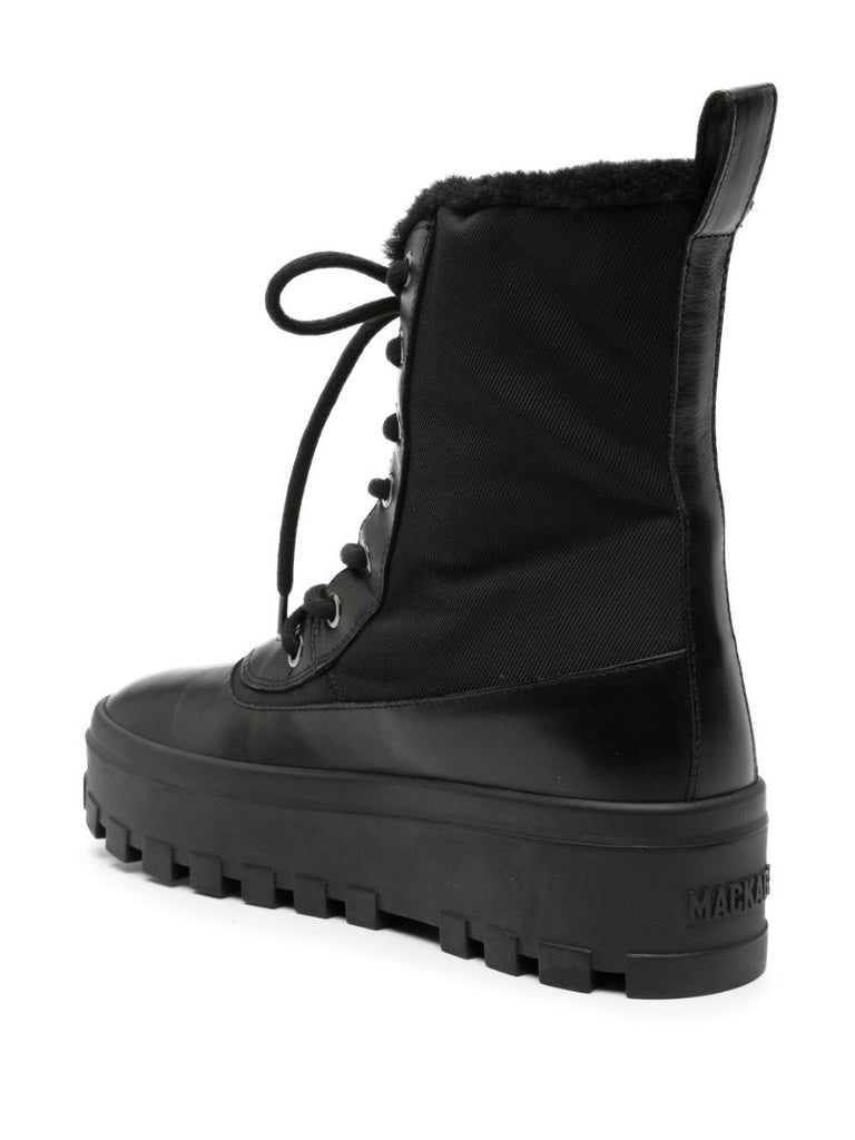Black Hero Shearling-lined Winter Boots