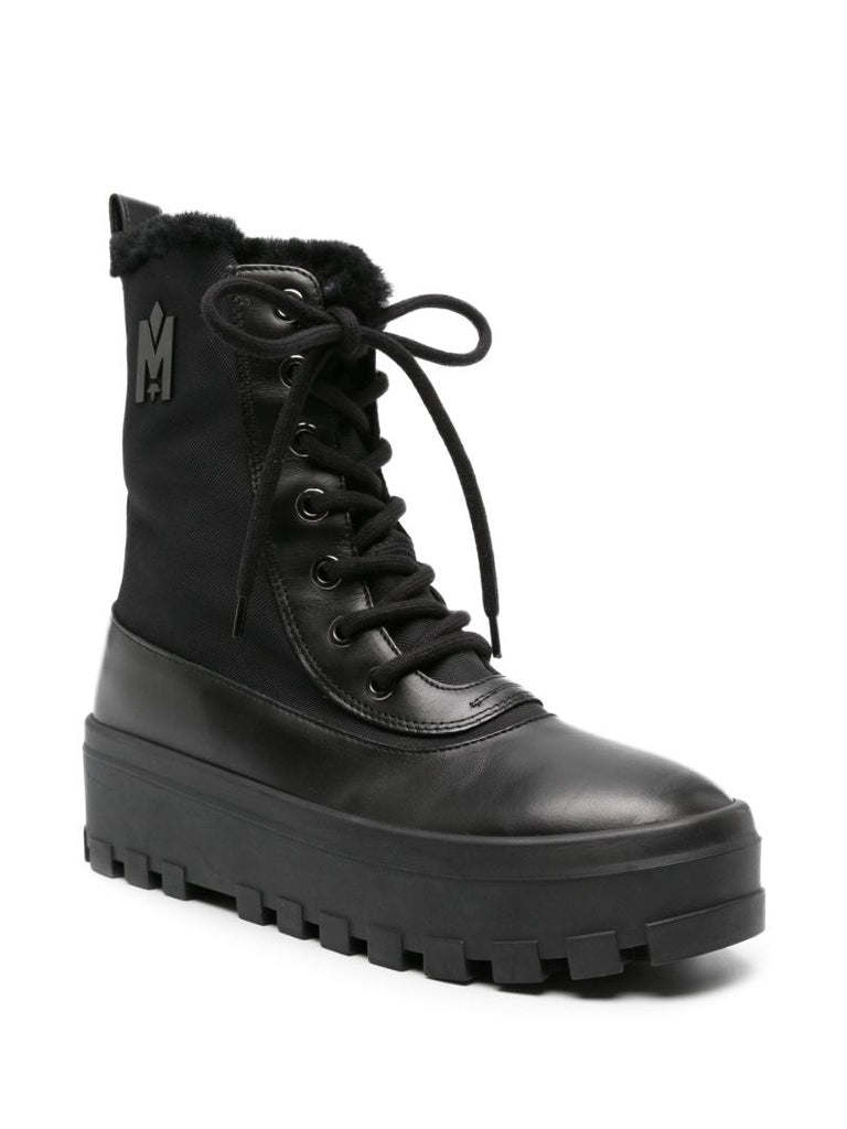 Black Hero Shearling-lined Winter Boots