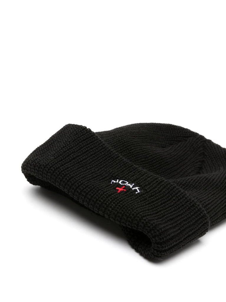Black Core Logo Beanie