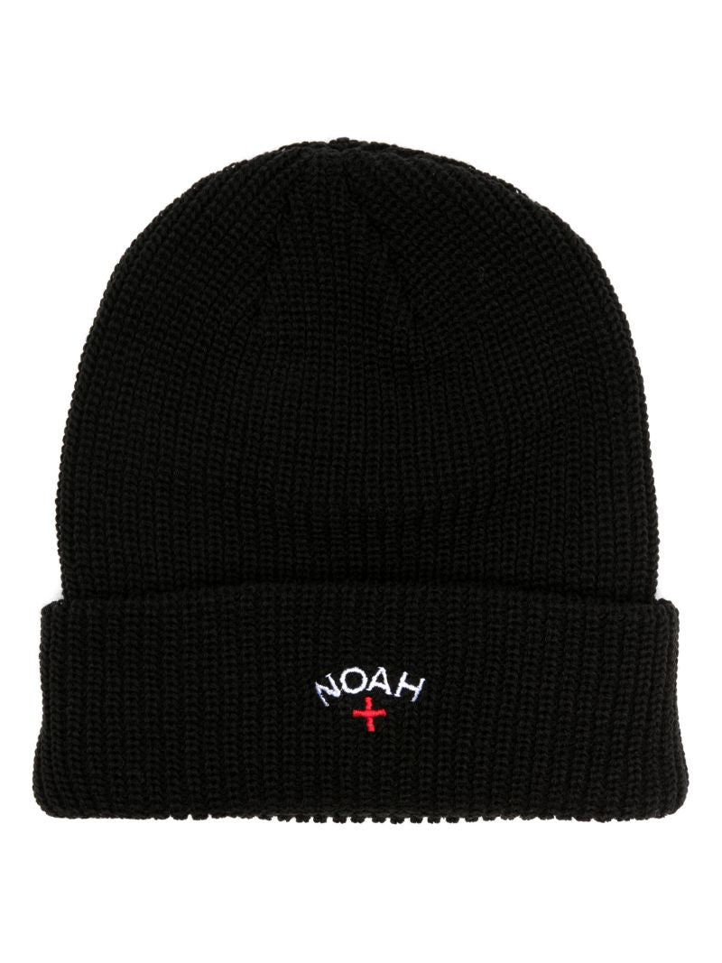Black Core Logo Beanie