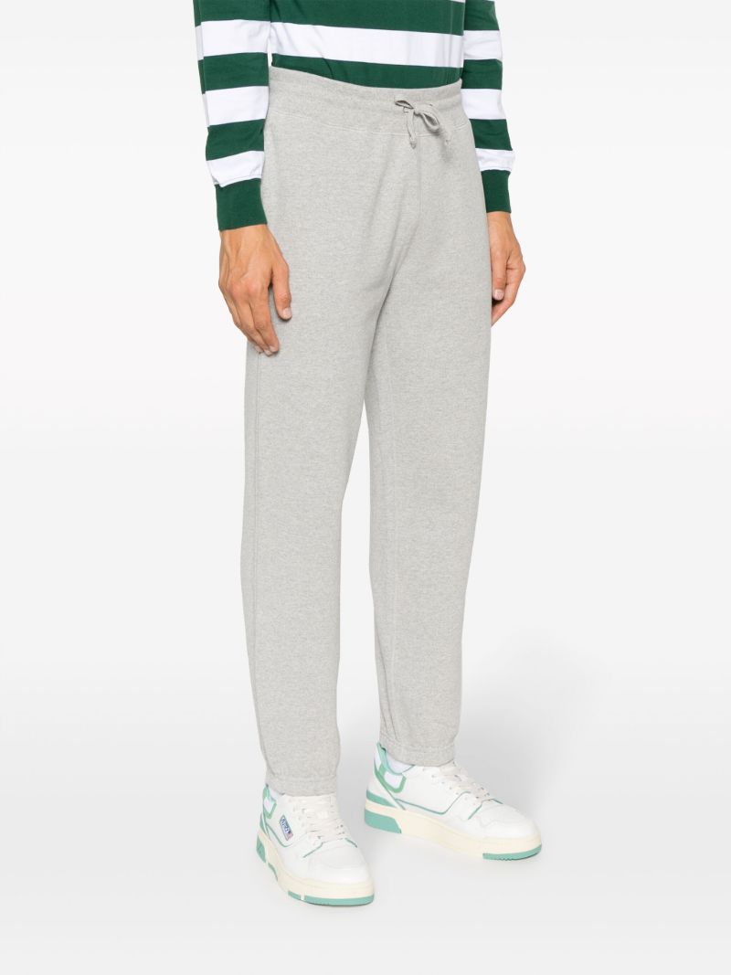 Grey Core Logo-embroidered Track Pants