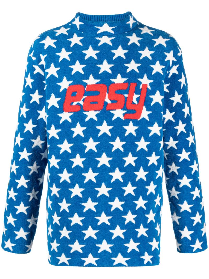 Blue Easy Fleece Sweatshirt