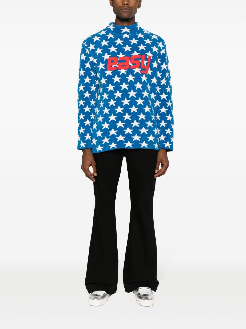 Blue Easy Fleece Sweatshirt