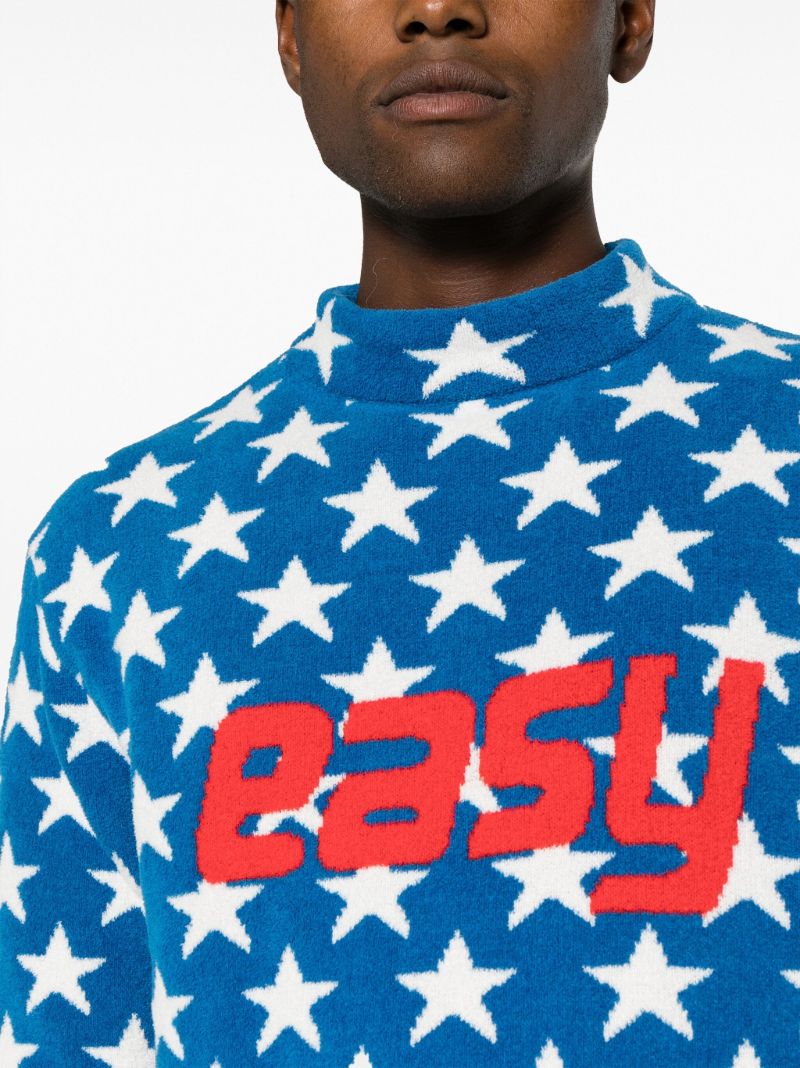 Blue Easy Fleece Sweatshirt