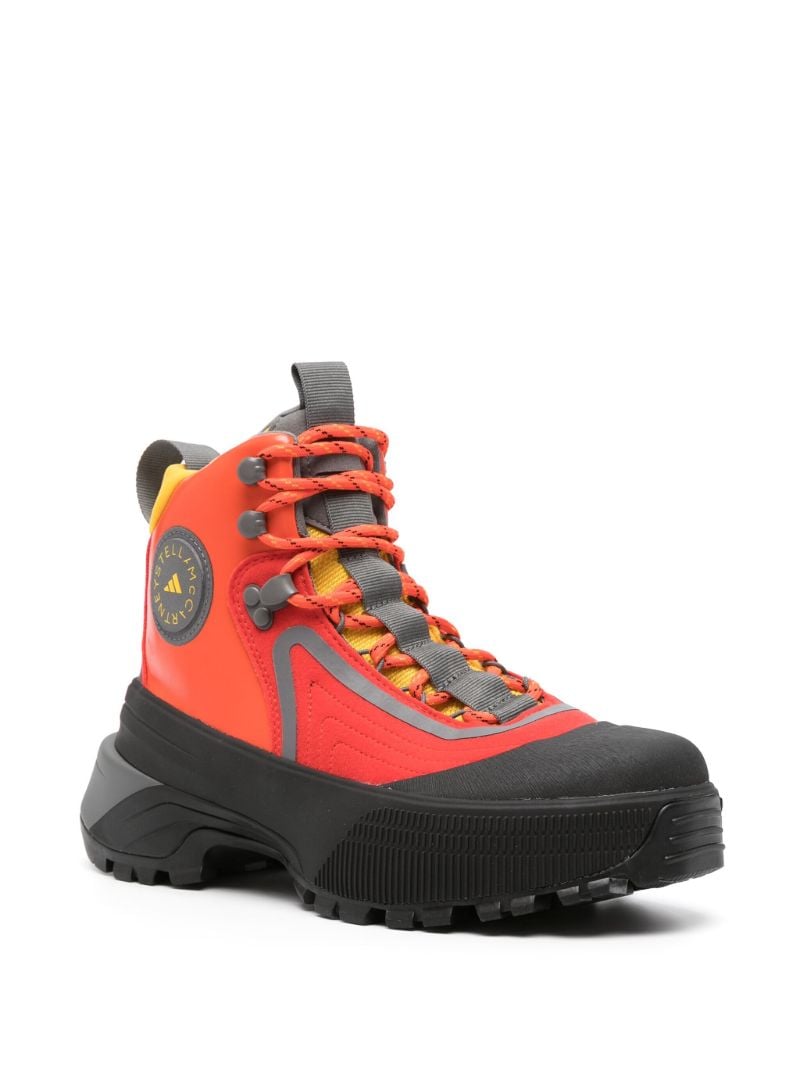 Red Terrex Hiking Boots