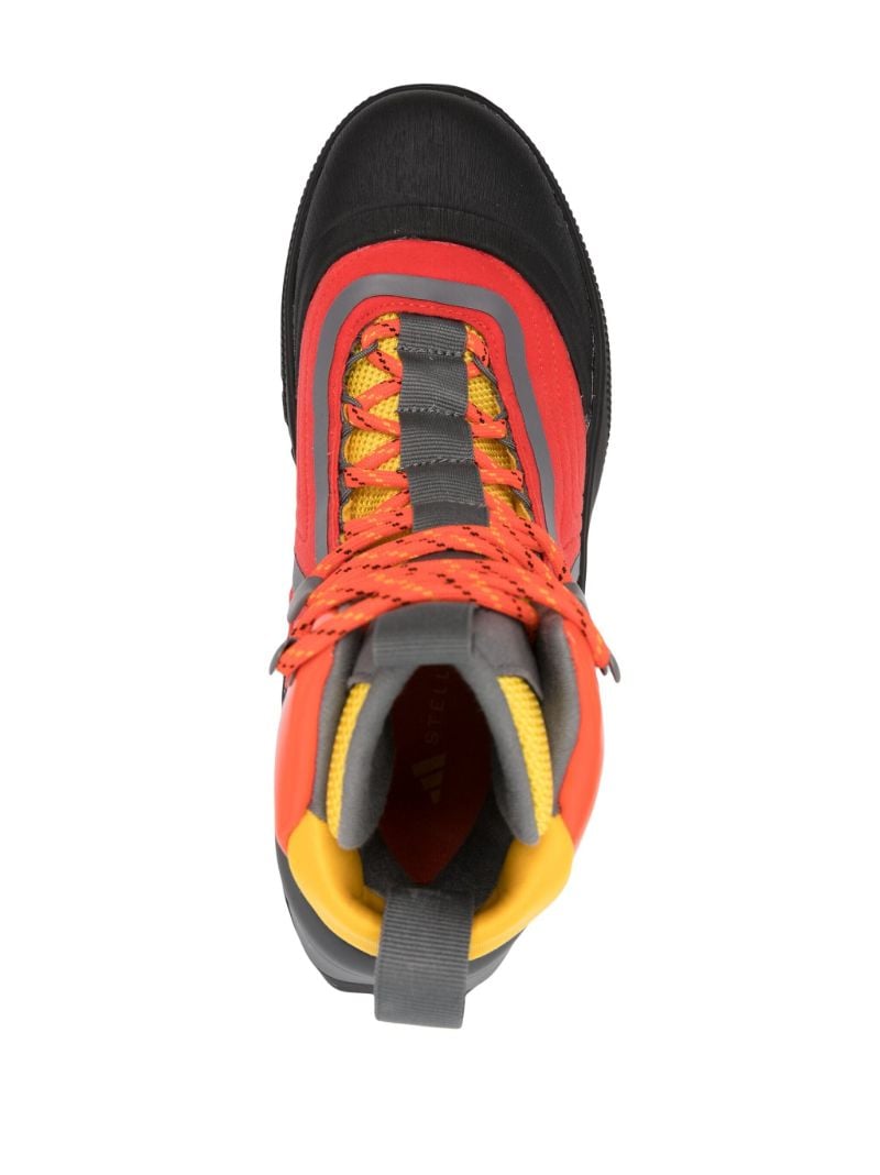 Red Terrex Hiking Boots