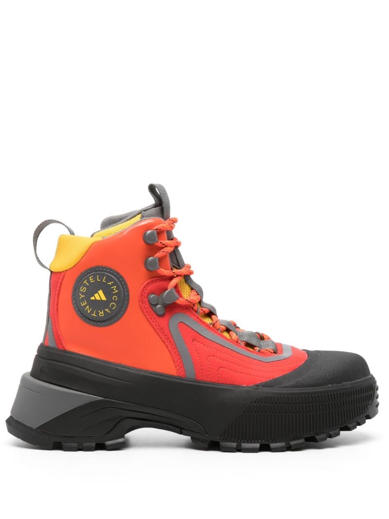Red Terrex Hiking Boots