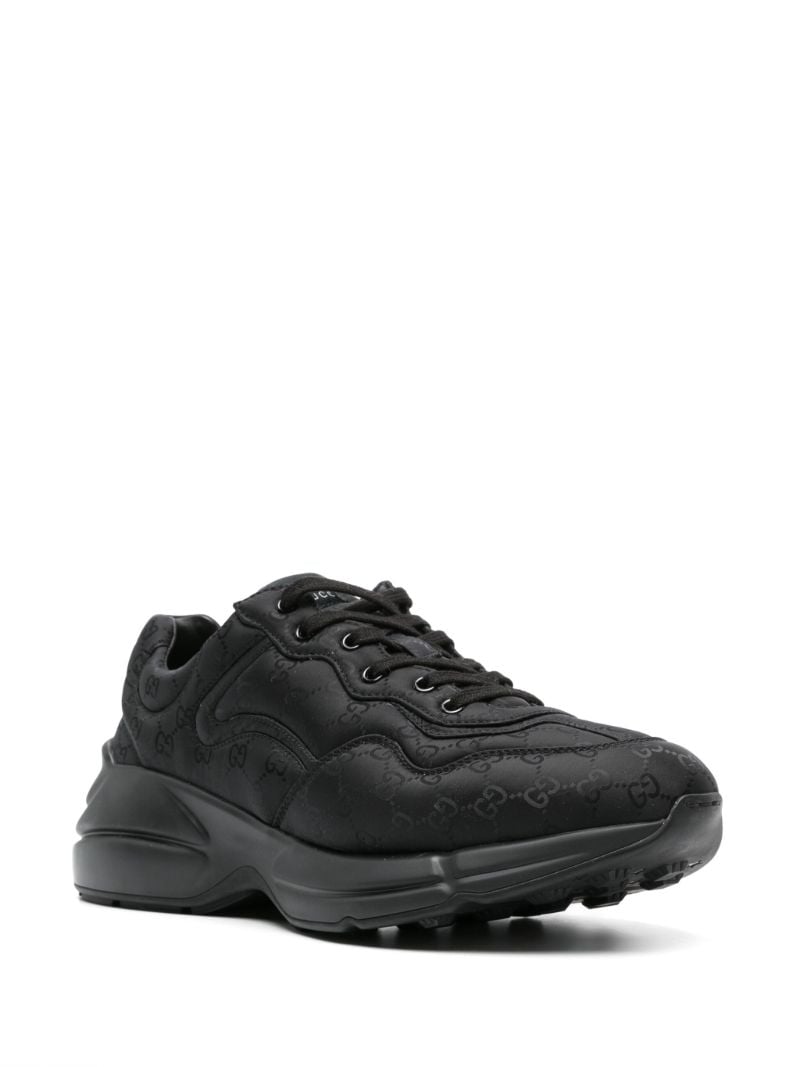 Black Rhyton Gg Supreme Sneakers