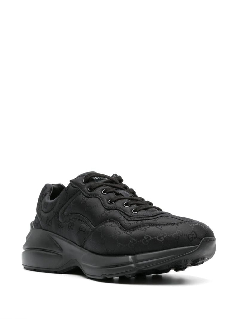 Black Rhyton Gg Supreme Sneakers