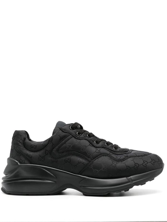 Black Rhyton Gg Supreme Sneakers