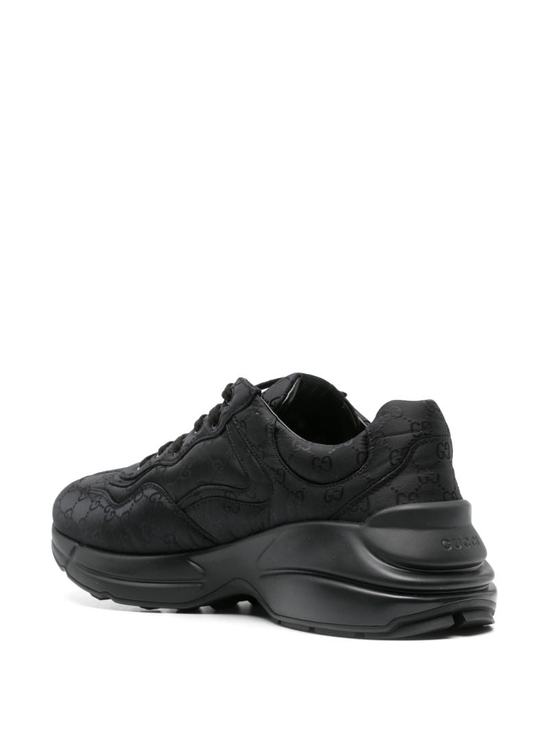 Black Rhyton Gg Supreme Sneakers