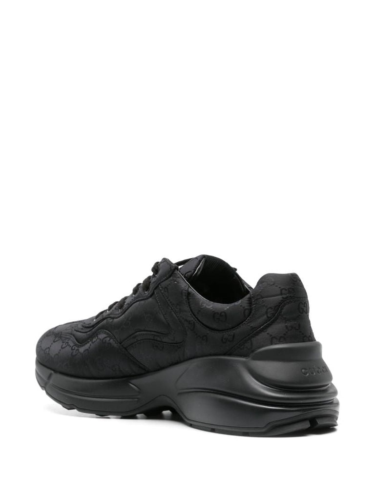 Black Rhyton Gg Supreme Sneakers