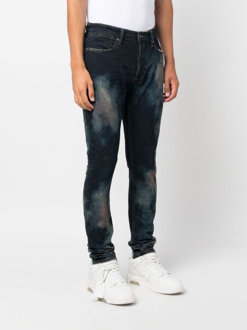 Blue Van Winkle Journey Bleached Slim Jeans