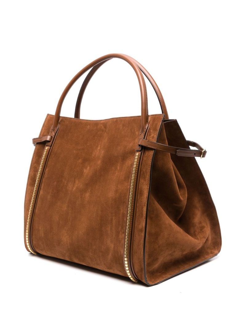 Brown Chesney Extra Large Suede Tote Bag