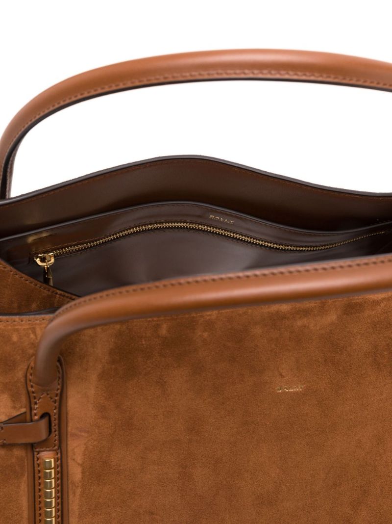 Brown Chesney Extra Large Suede Tote Bag