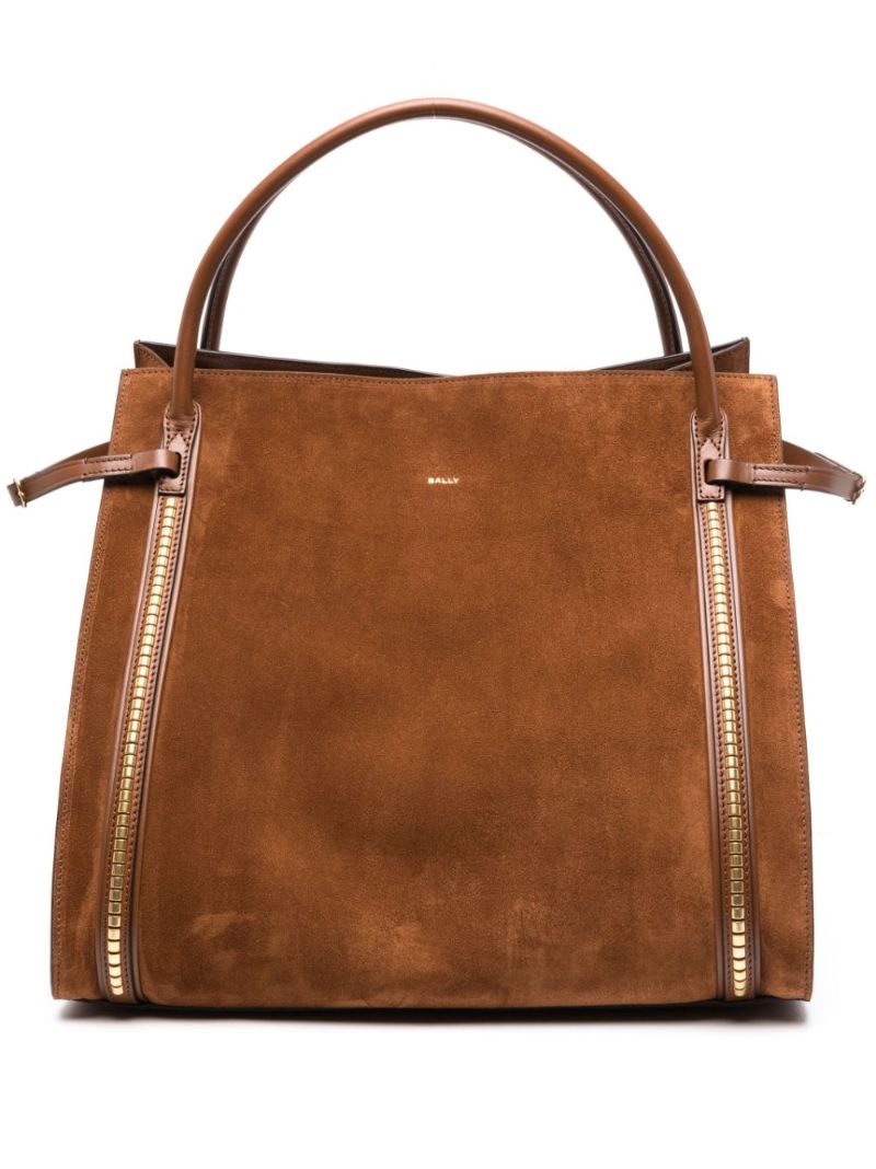 Brown Chesney Extra Large Suede Tote Bag