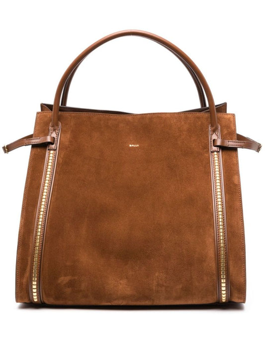 Brown Chesney Extra Large Suede Tote Bag