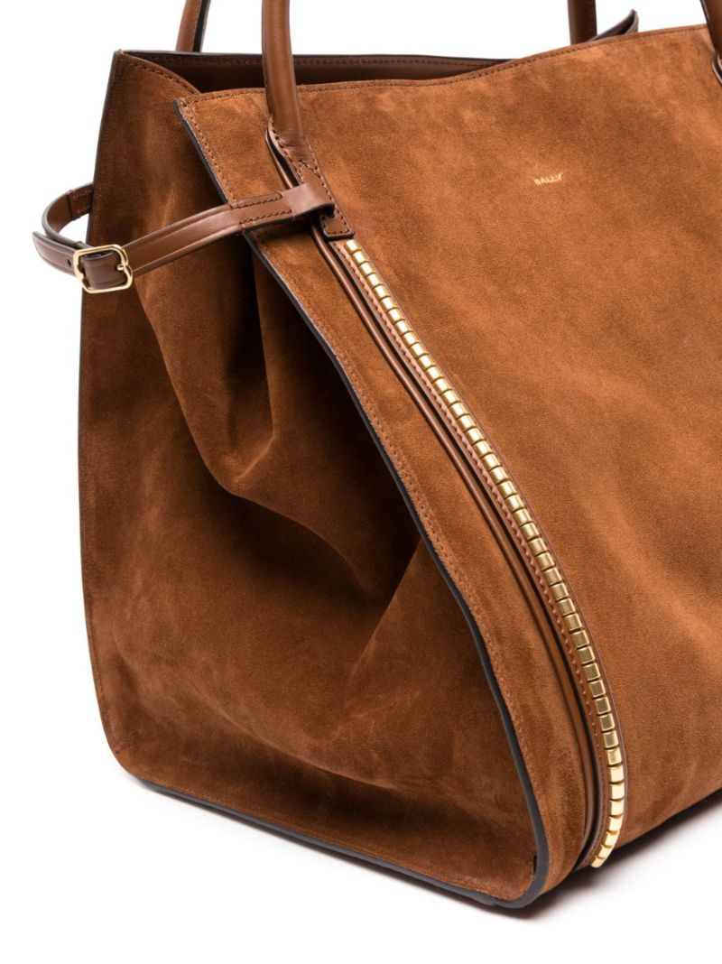 Brown Chesney Extra Large Suede Tote Bag