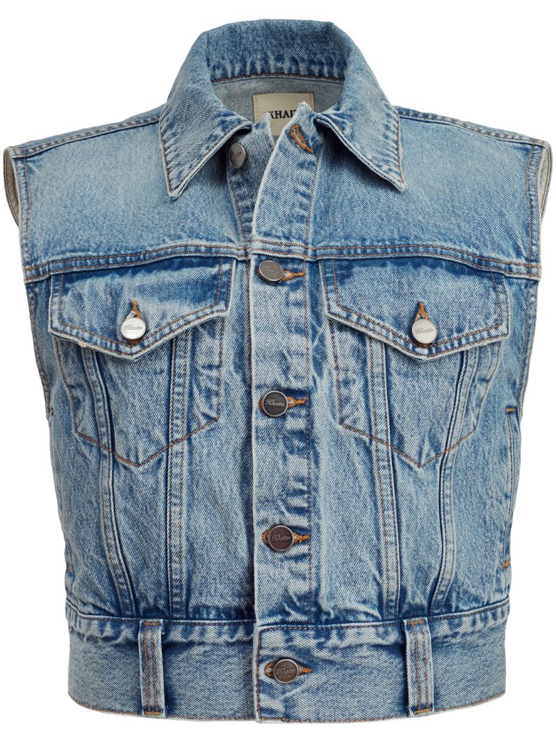 Blue the Lizzo Denim Vest
