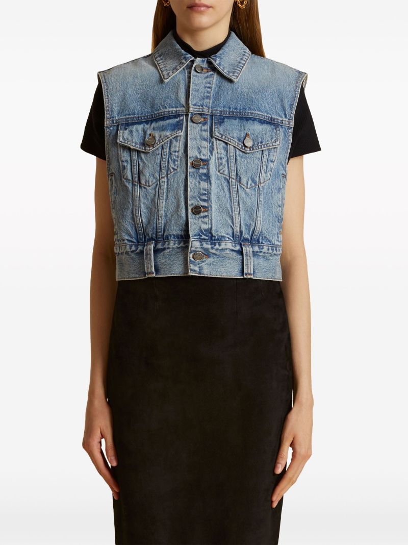 Blue the Lizzo Denim Vest