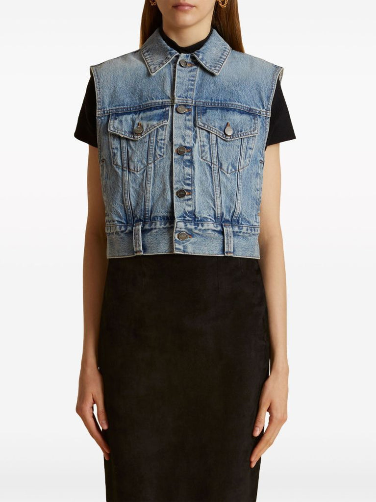 Blue the Lizzo Denim Vest