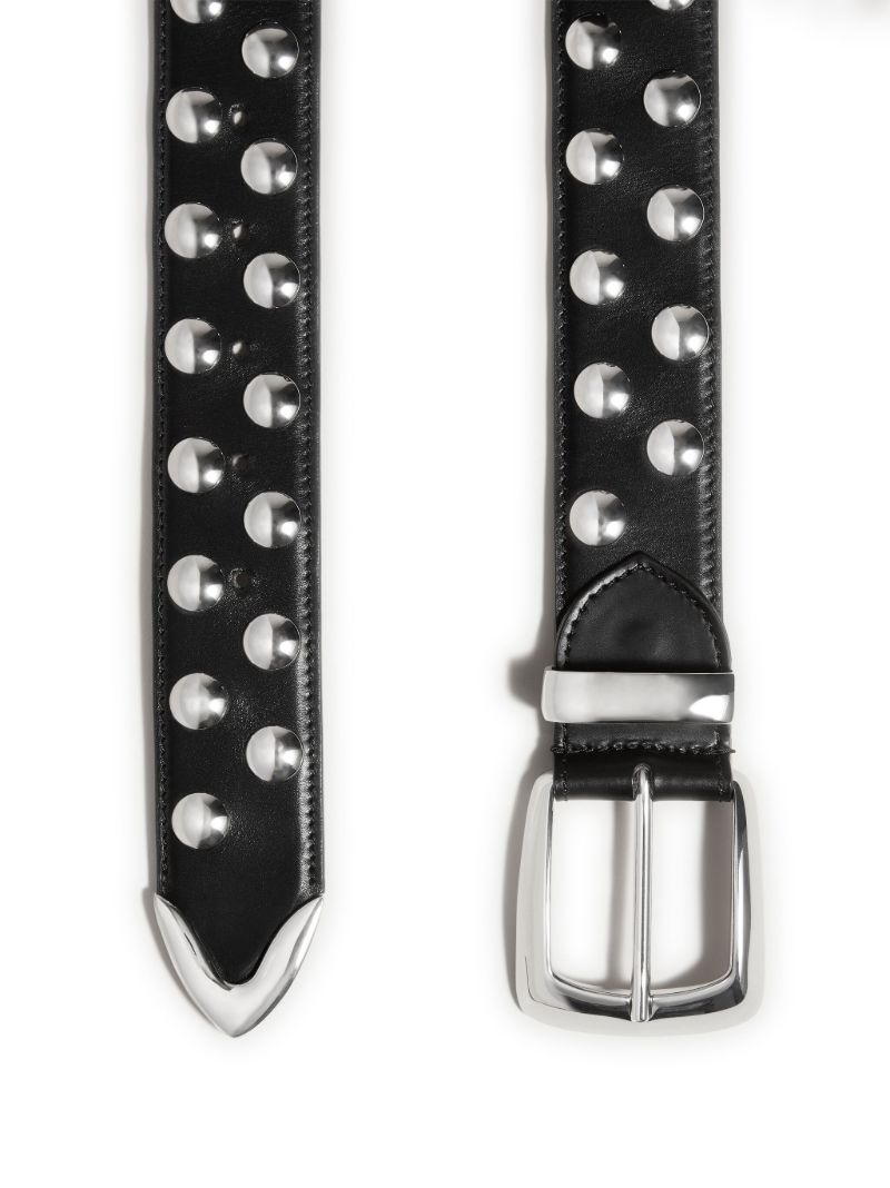 Black the Bruno Leather Belt