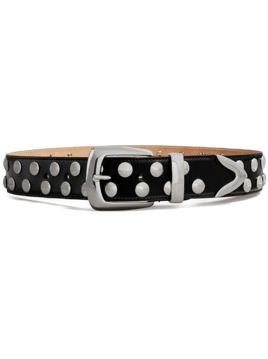 Black the Bruno Leather Belt
