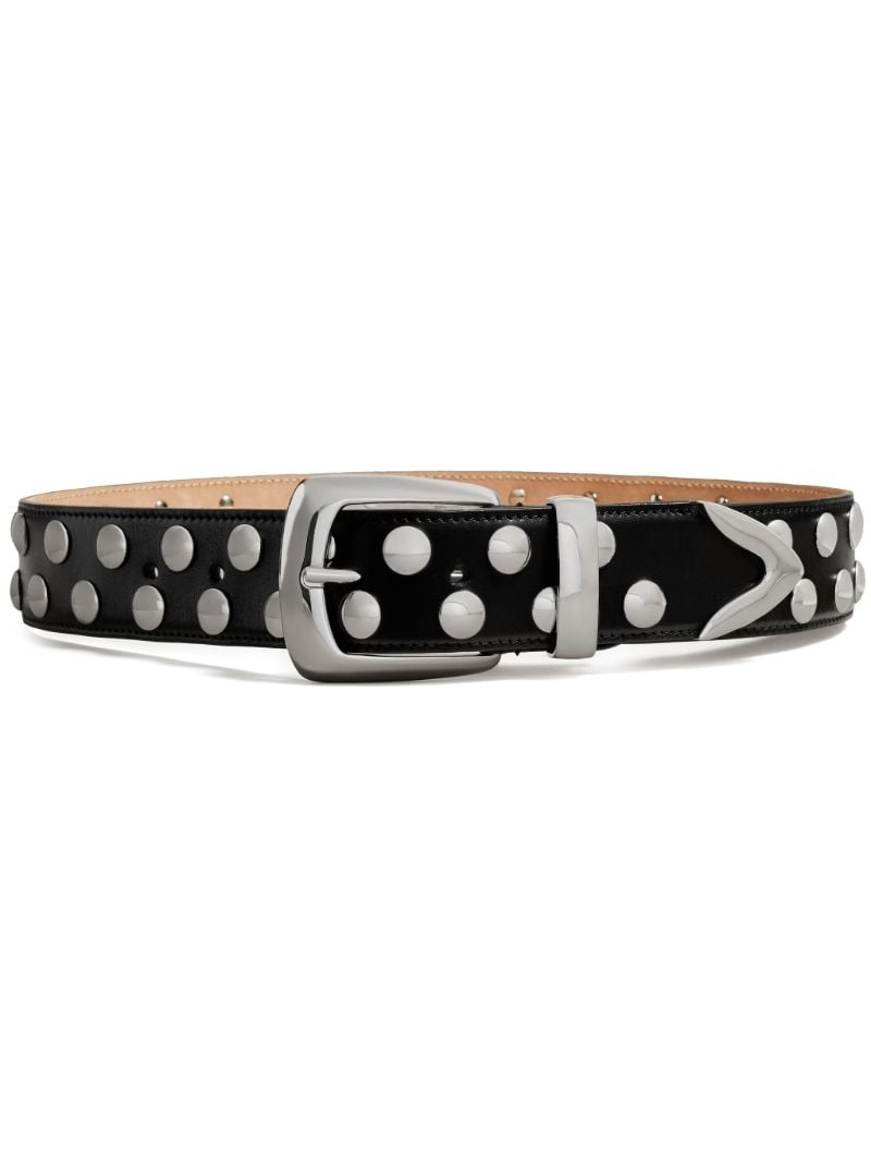 Black the Bruno Leather Belt