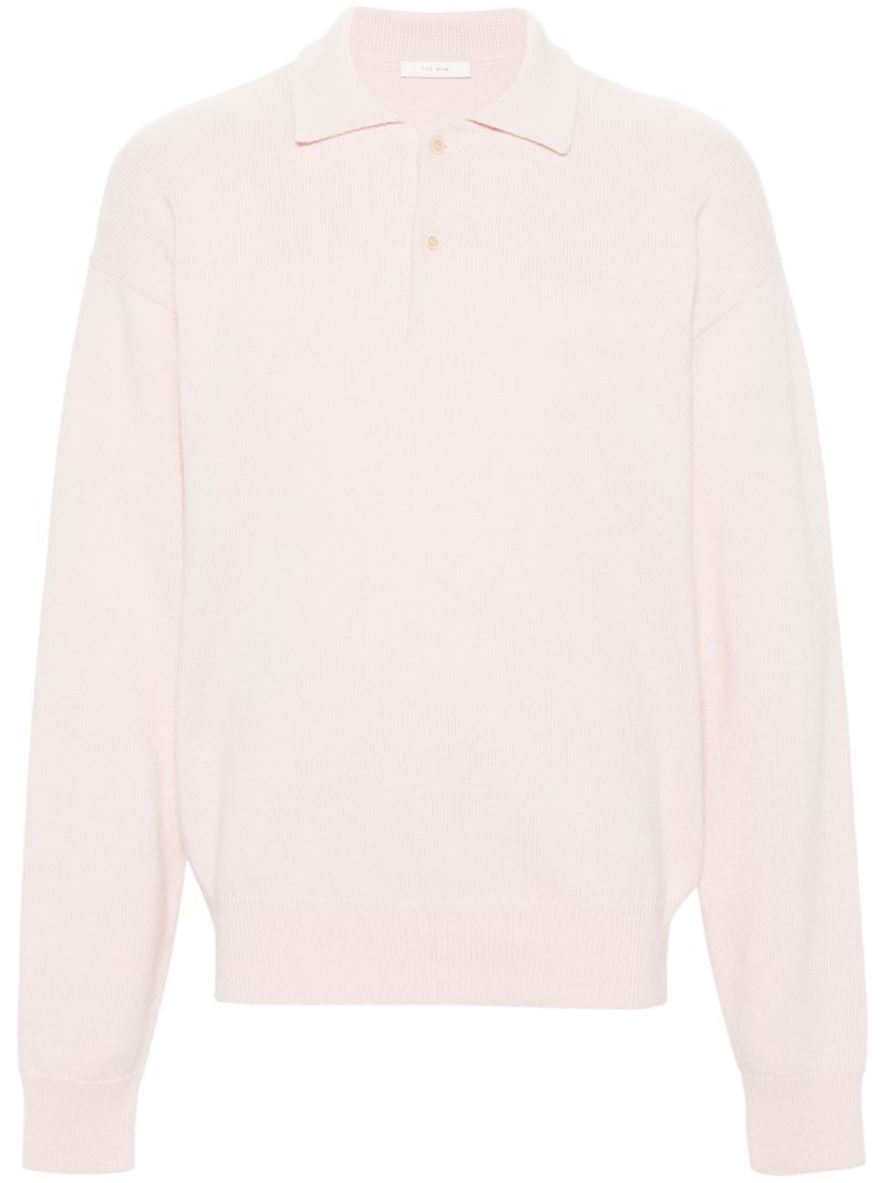 Pink Joyce Knitted Polo Shirt