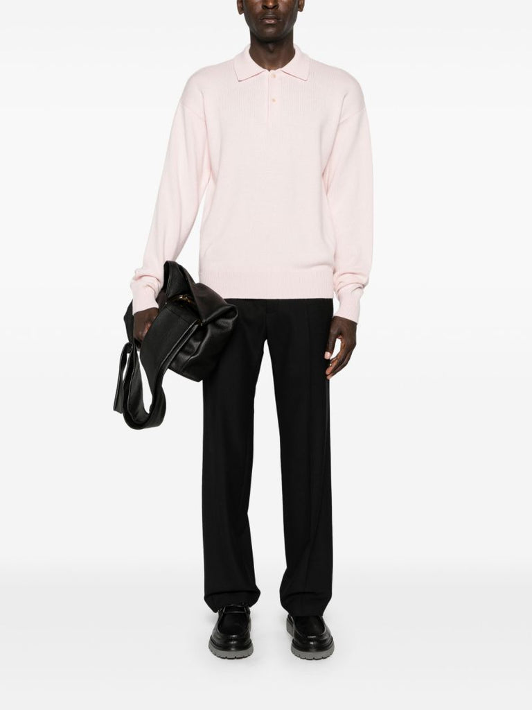 Pink Joyce Knitted Polo Shirt