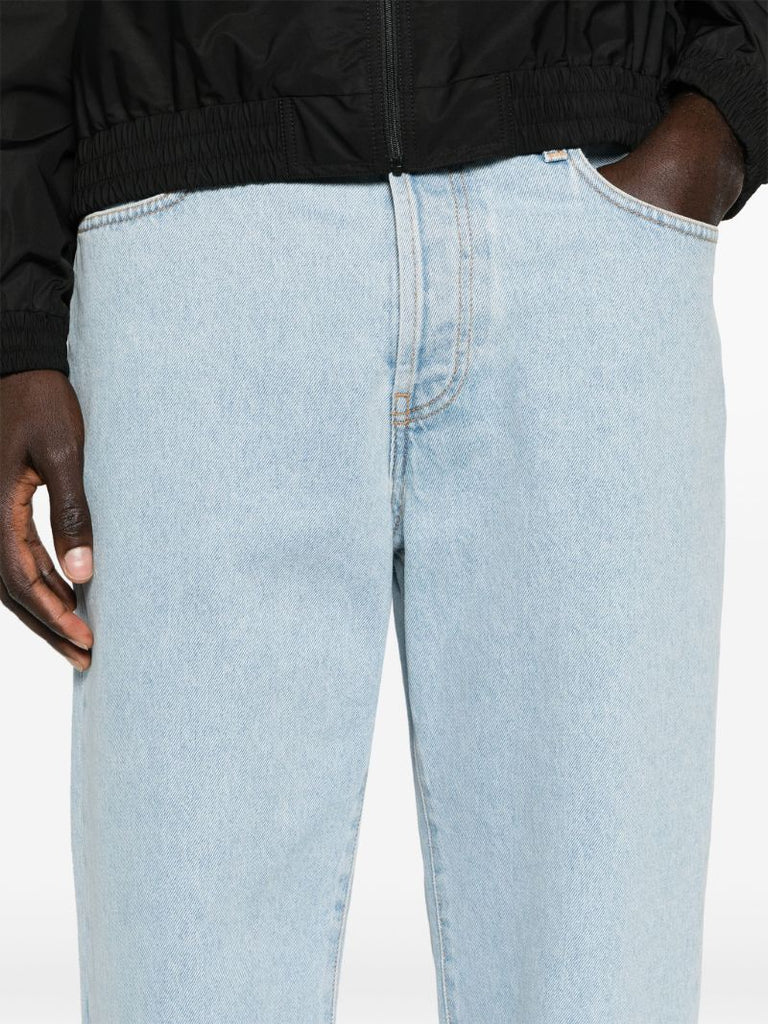 Blue Morton Straight-leg Jeans
