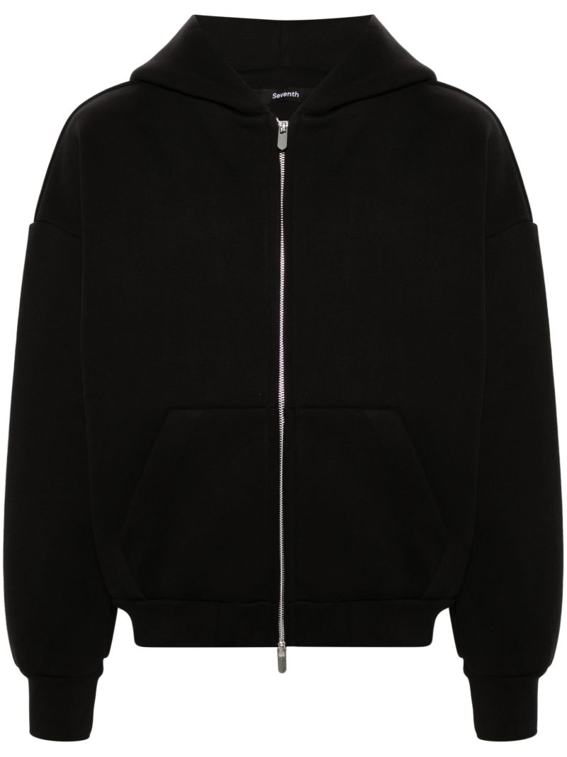 Black V2 Zip-up Hoodie